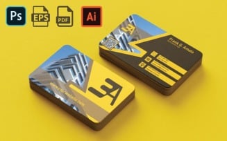 Corporate Business Card Template - Business Card