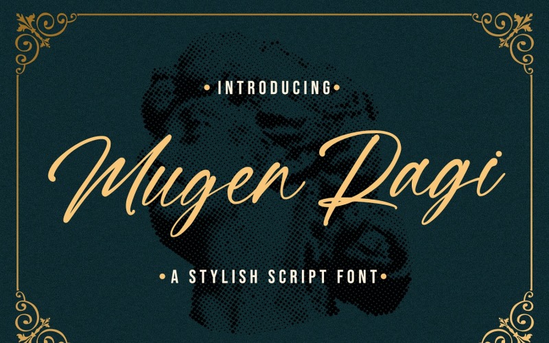 Mugen Ragi - Modern Script Font