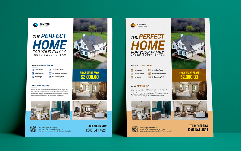 Real Estate Agency Business Flyer_Vol_015 Corporate Identity