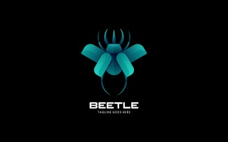 Beetle Gradient Logo Design