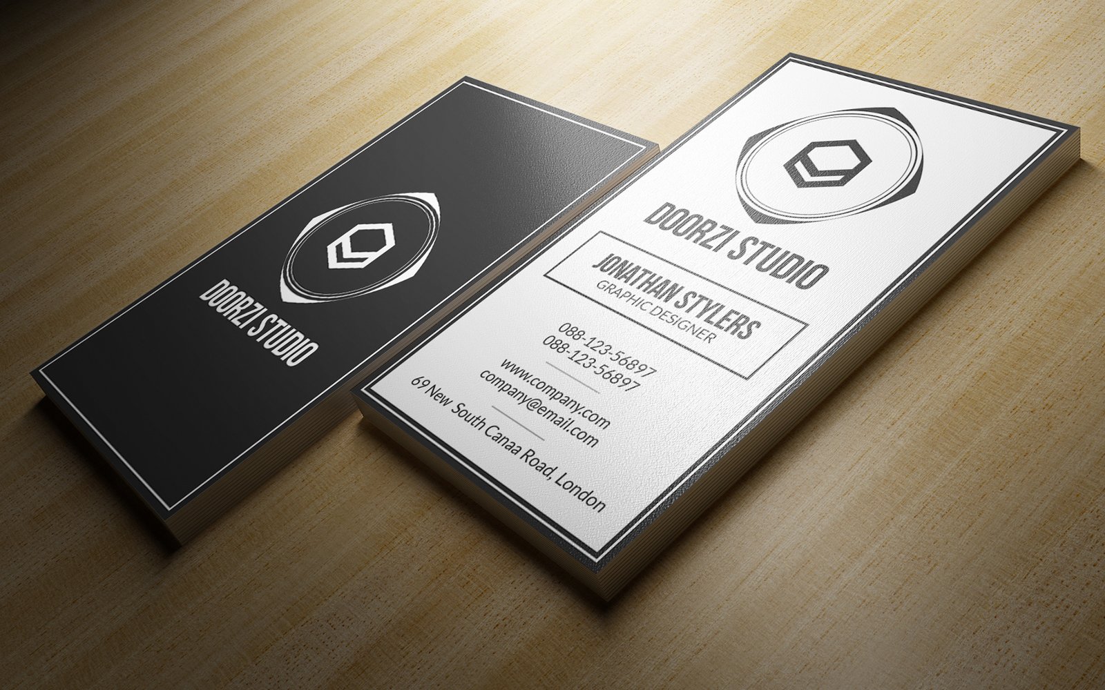 Template #288083 Business Card Webdesign Template - Logo template Preview