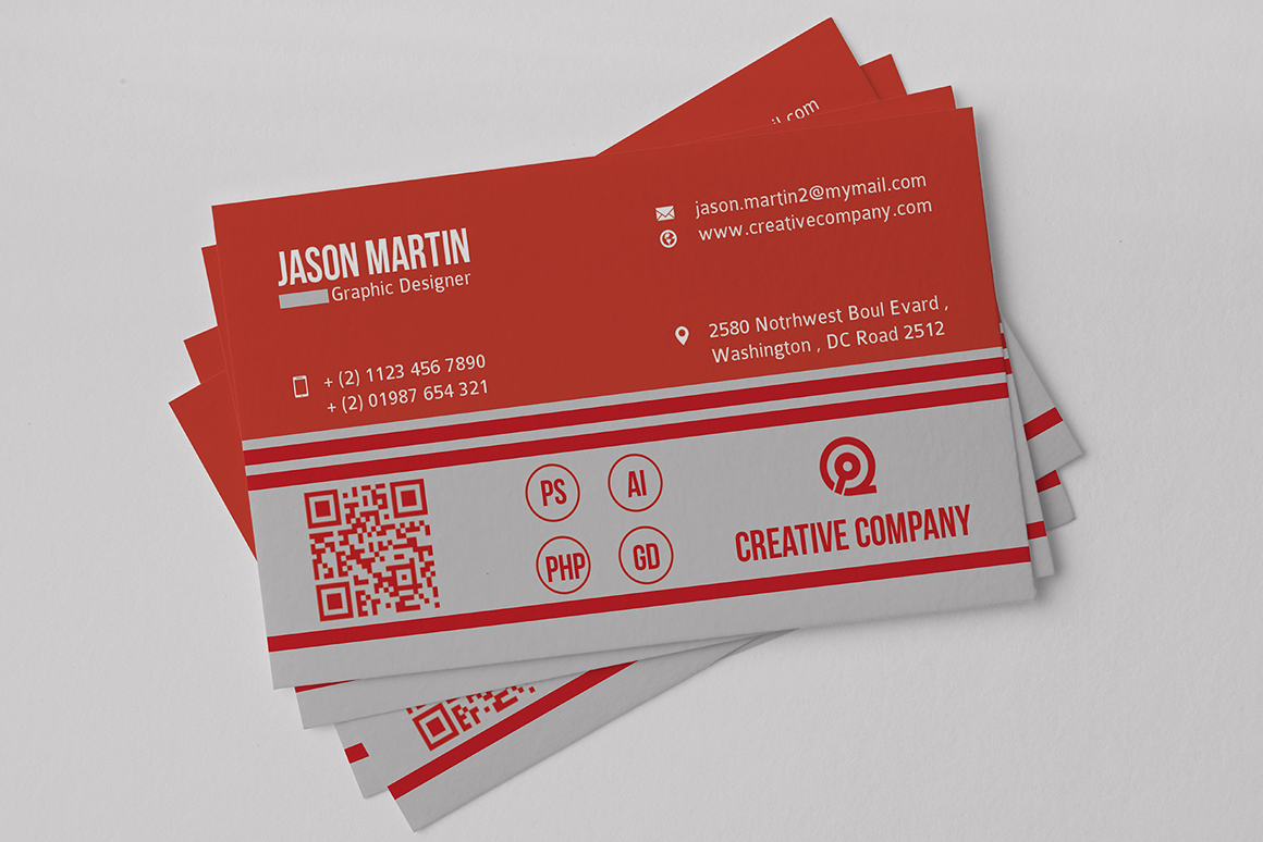 Template #288091 Card Clean Webdesign Template - Logo template Preview