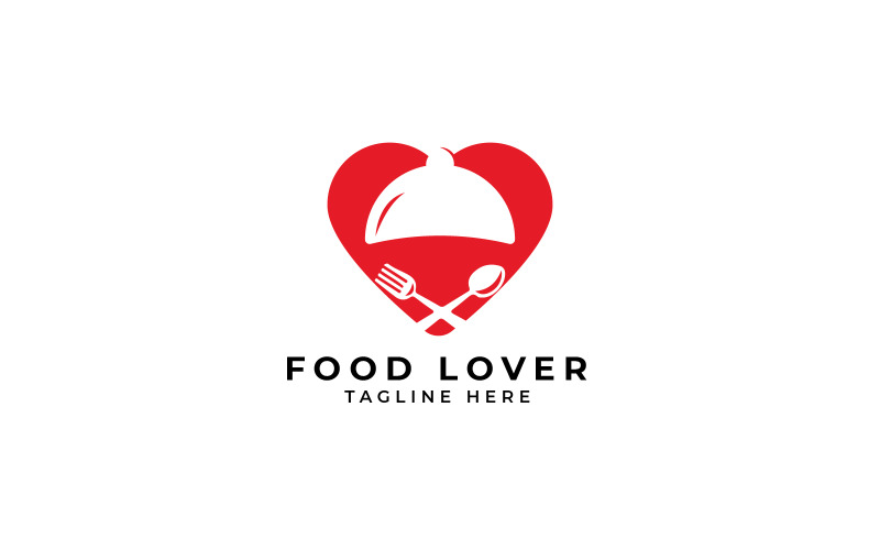 food lover logo design template Logo Template