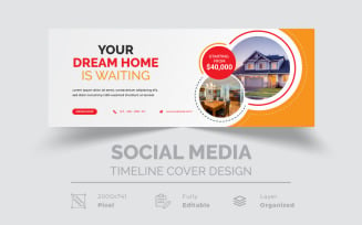 Real Estate Business Facebook Cover Design