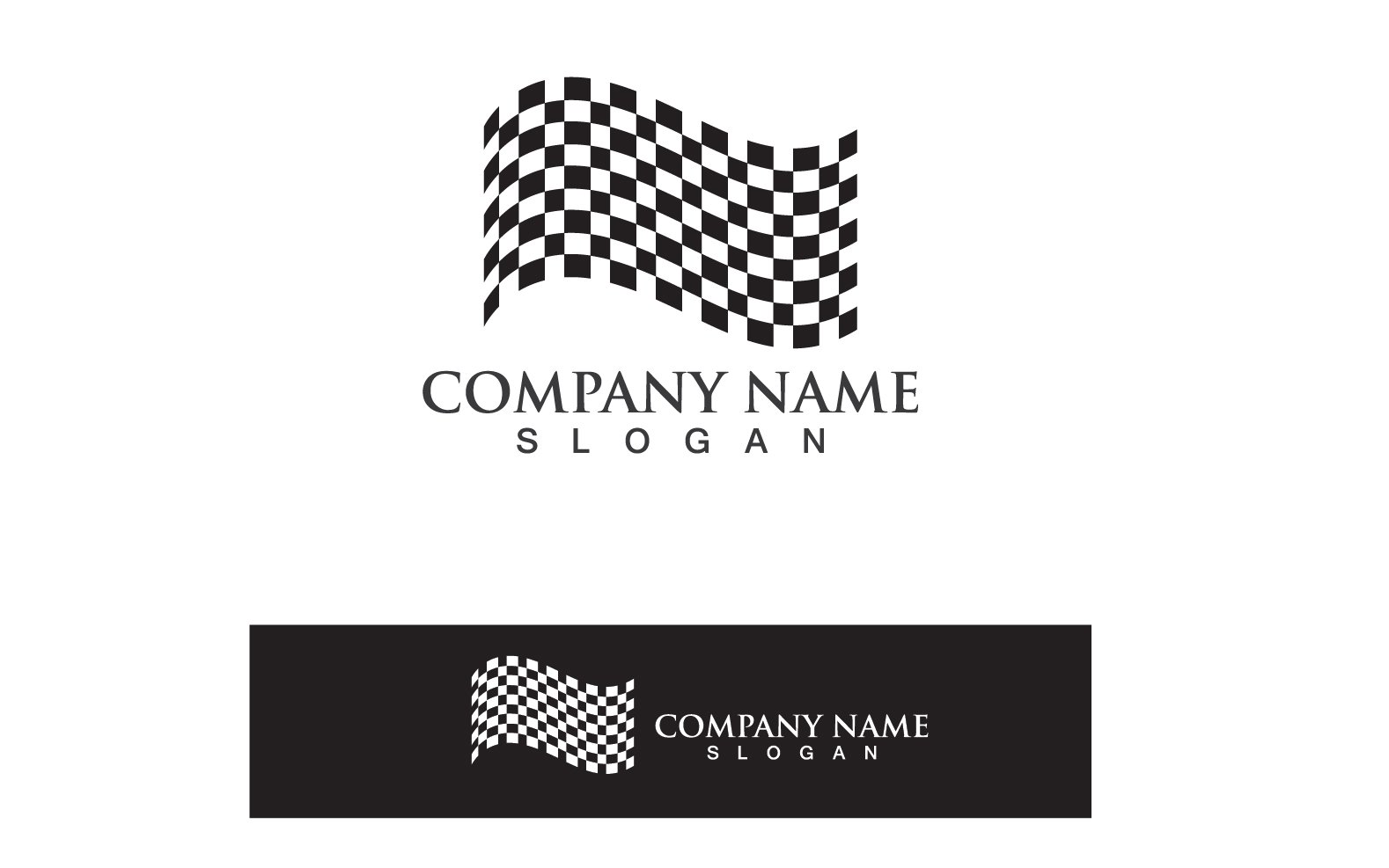 Template #288268 Finish Checkered Webdesign Template - Logo template Preview