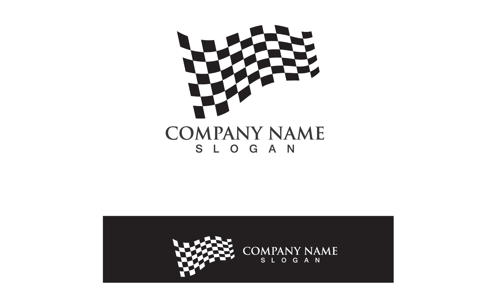 Template #288271 Finish Checkered Webdesign Template - Logo template Preview