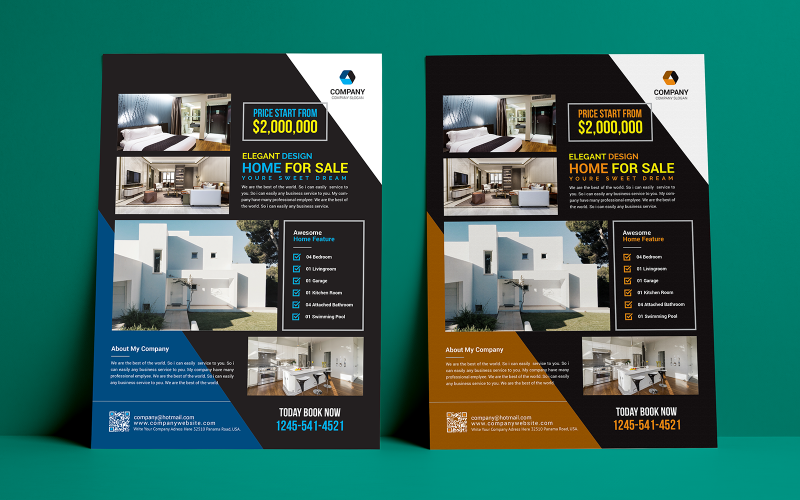 Real Estate Agency Business Flyer_Vol_016 Corporate Identity