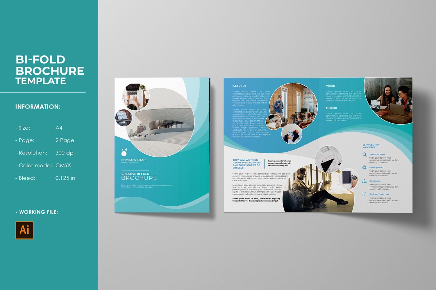 Template #288301 Brochure Business Webdesign Template - Logo template Preview