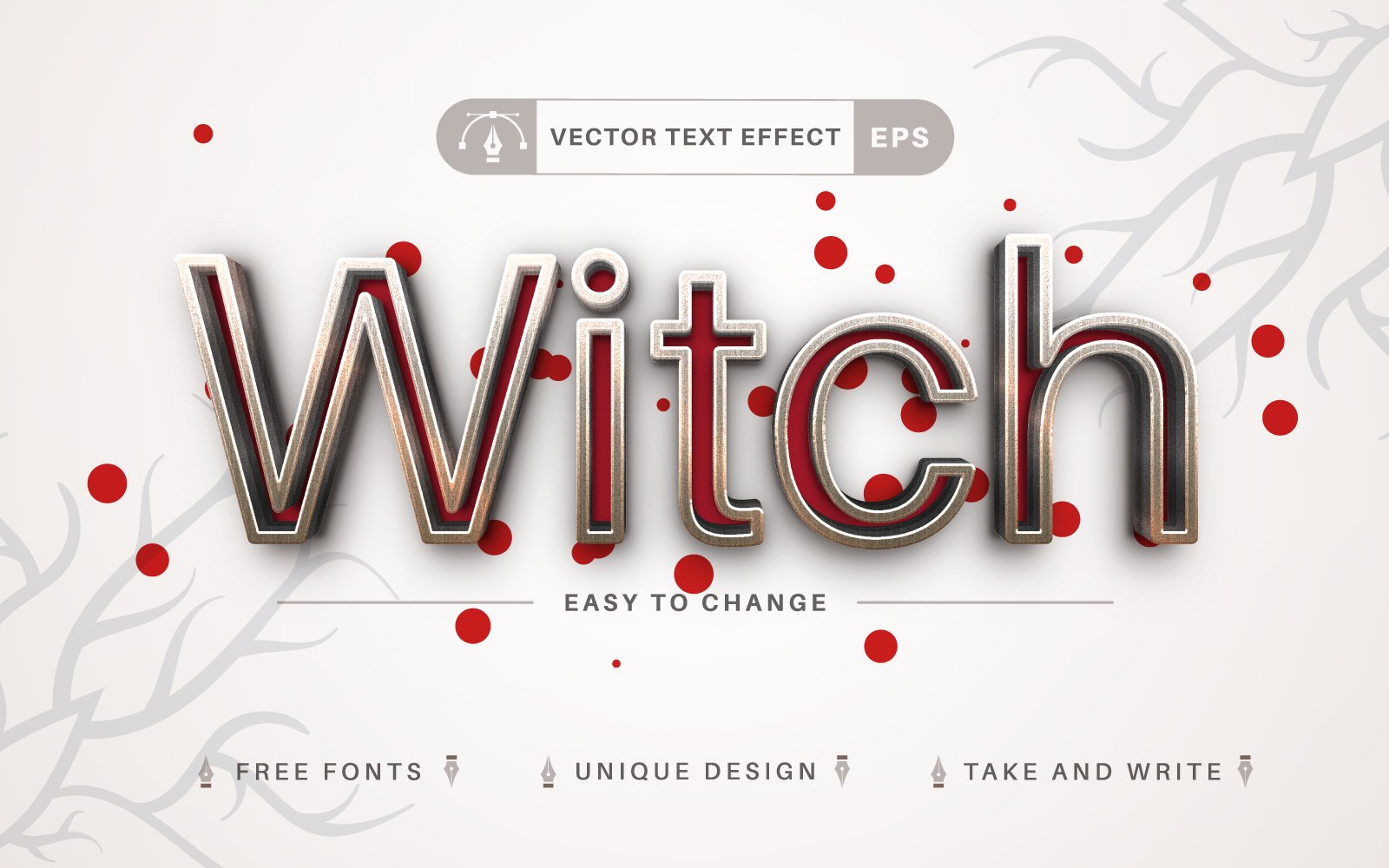 Template #288308 Effect Font Webdesign Template - Logo template Preview