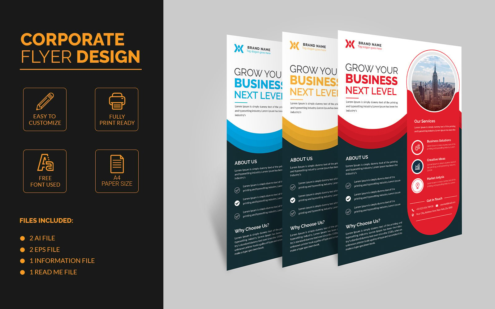 Kit Graphique #288379 Flyer Business Divers Modles Web - Logo template Preview