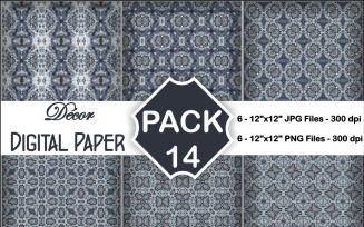 Decor Digital Papers Pack 14
