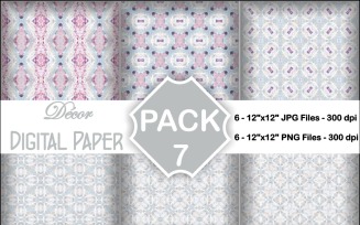 Decor Digital Papers Pack 7