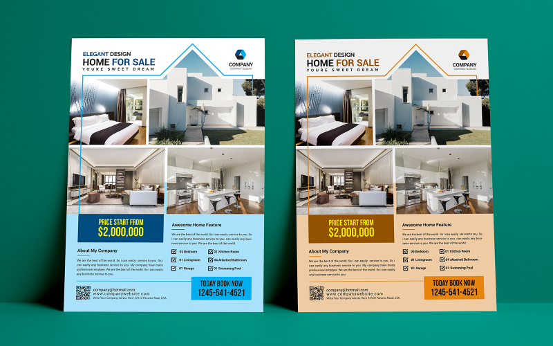 Real Estate Agency Business Flyer_Vol_017 Corporate Identity