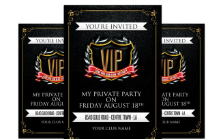 VIP Invitation Flyer Template #2