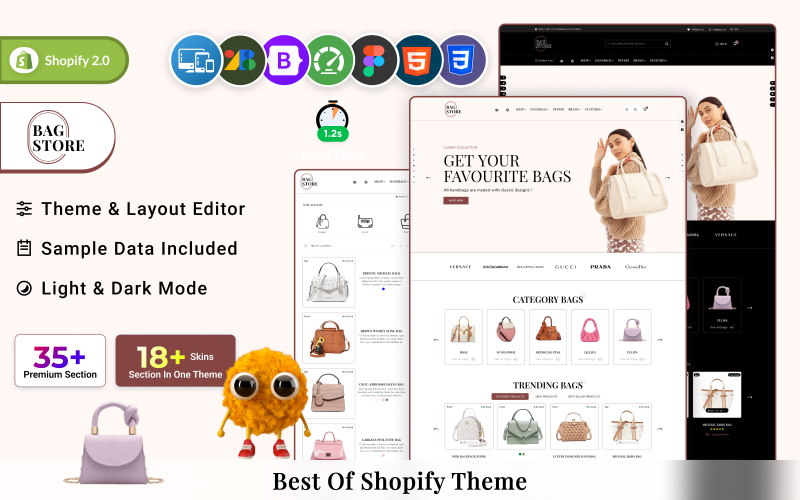 Bagstore - Mega Bag Super Shopify 2.0 Theme Shopify Theme