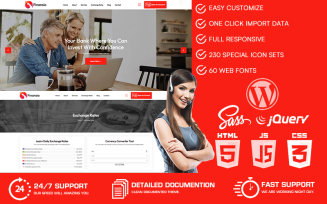 Finansio - Bank & Finance WordPress Theme