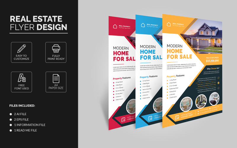Flyer Template | Business Promotional Branding Corporate Design Corporate Identity