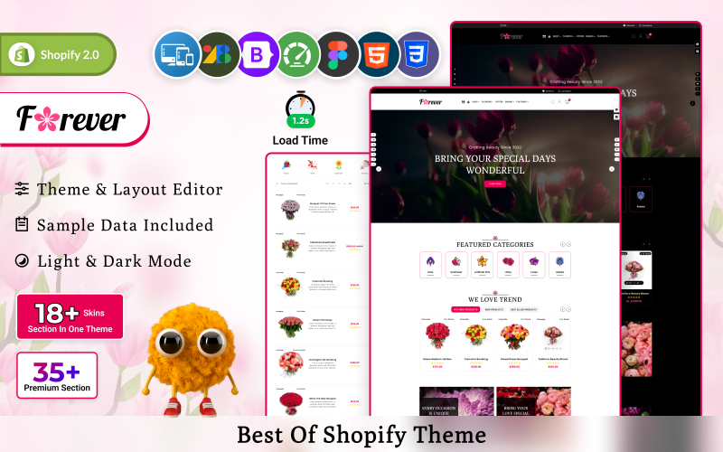 Forever - Mega Flower Super Shopify 2.0 Theme Shopify Theme