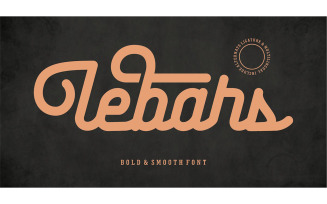 Lebars Bold & Smooth Font