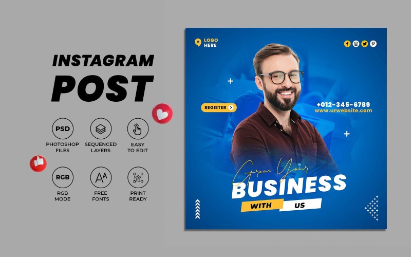 Marketing Agency Instagram Post Social Media