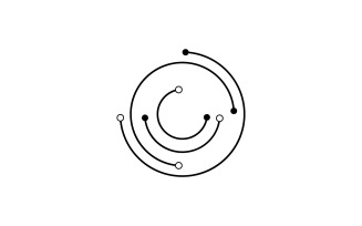 Circuit illustration design vector, technology symbol2