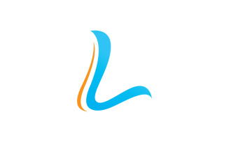 L Letter Logo vector Icon template3