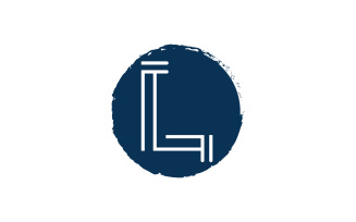 L Letter Logo vector Icon template9