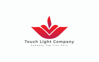 Free Touch Light Company logo Template
