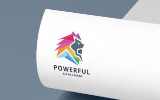 Powerful Lion Professional Logo