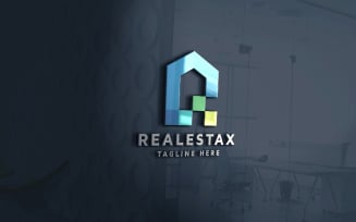 Professional Pixel Real Estate Home Seller Logo