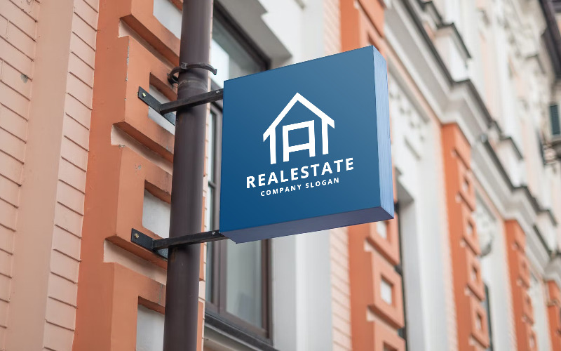 Real Estate Private Home Sale Logo Logo Template