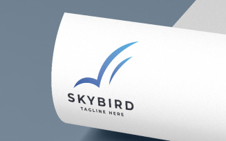 Sky Bird Professional Logo