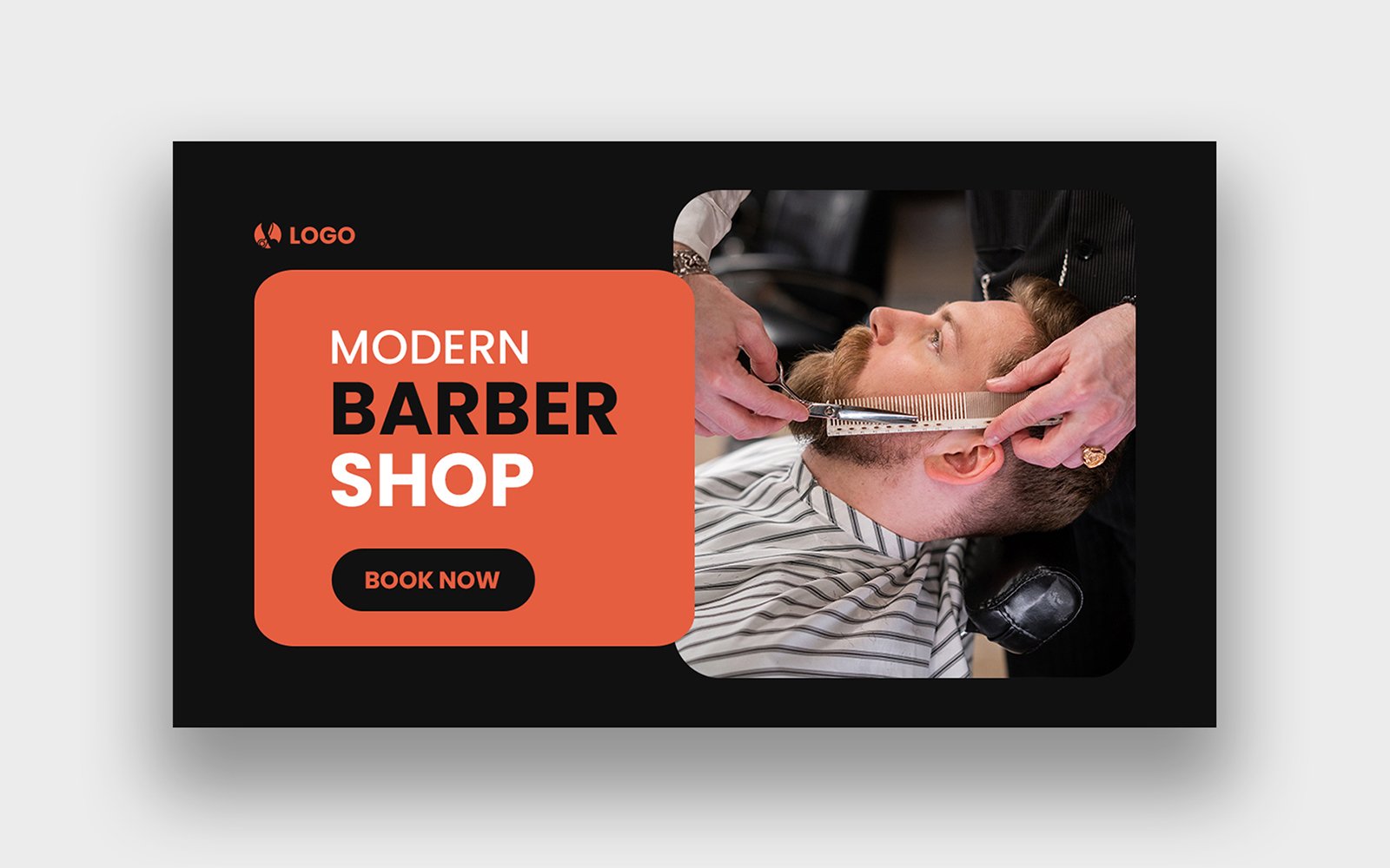 Kit Graphique #288890 Modern Barber Divers Modles Web - Logo template Preview