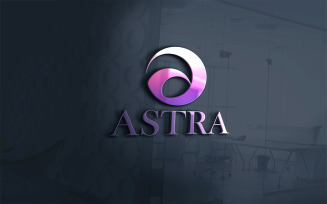 Astra With Letter A Design Logo Template Can Be Used With Any Business Starting With Letter A