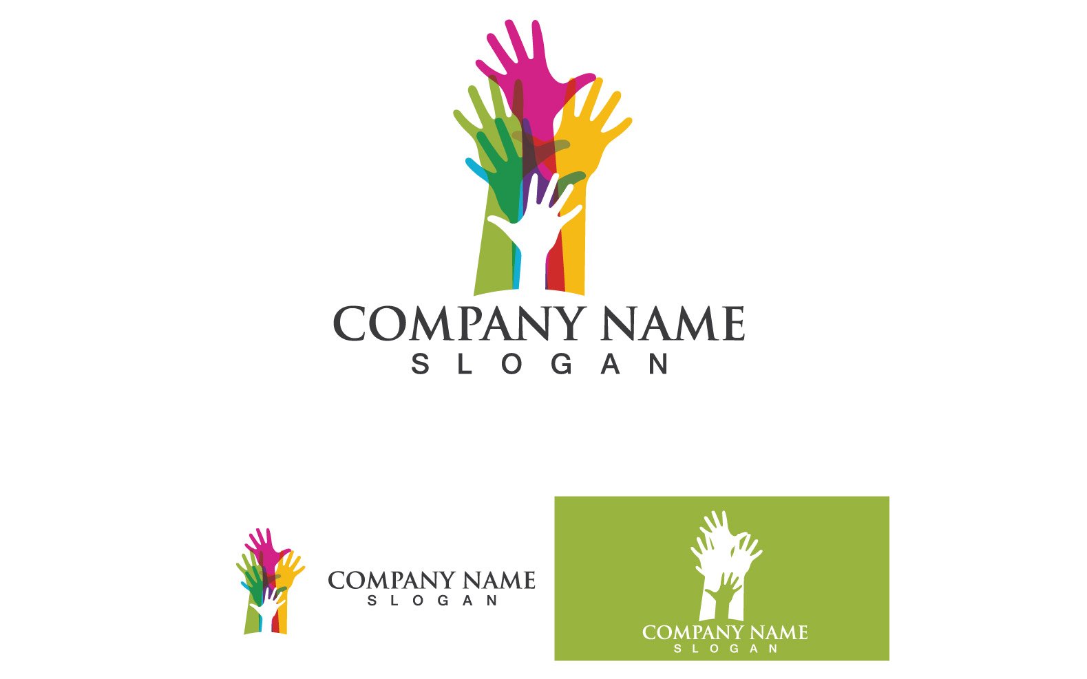 Template #288942 Logo Friendship Webdesign Template - Logo template Preview