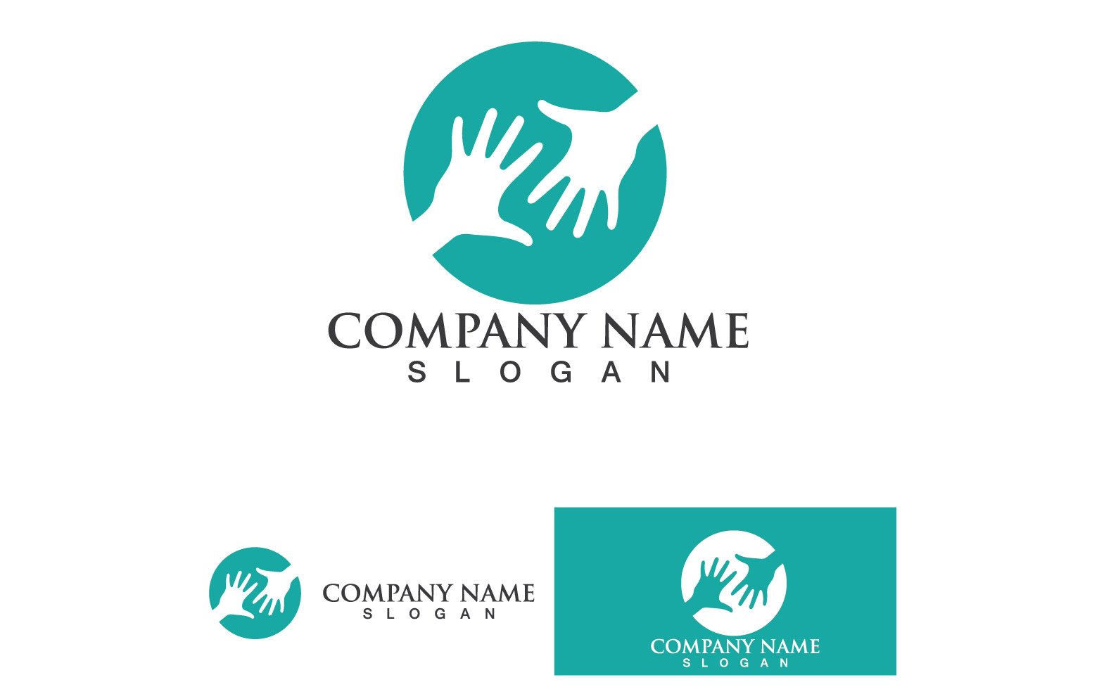 Template #288943 Logo Friendship Webdesign Template - Logo template Preview