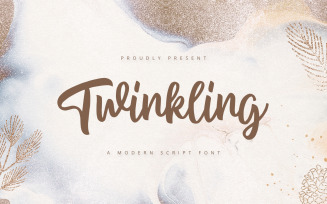 Twinkling - Modern Script Font