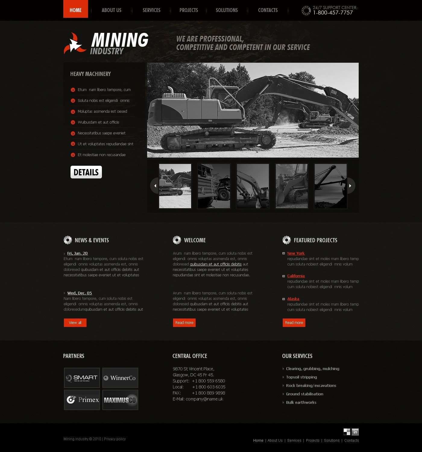 Mining Web Site