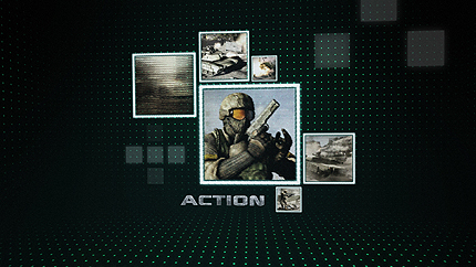 Modello After Effects Intro #28985 per Un Sito di Giochi - screenshot