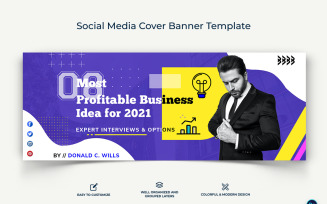Business Service Facebook Cover Banner Design Template-05