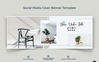 Interior Minimal Facebook Cover Banner Design Template-03