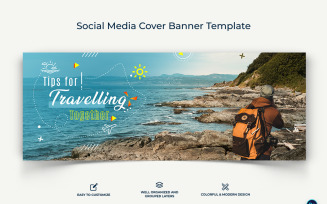 Travel Facebook Cover Banner Design Template-01