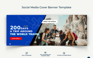 Travel Facebook Cover Banner Design Template-08