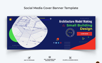 Architecture Facebook Cover Banner Design Template-06