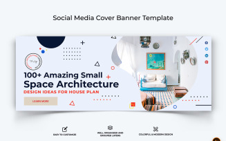 Architecture Facebook Cover Banner Design Template-10