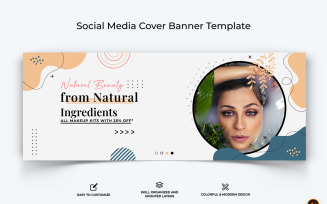 Beauty Tips Facebook Cover Banner Design-01
