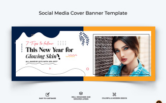 Beauty Tips Facebook Cover Banner Design-08