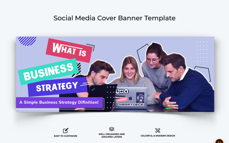 Business Services Facebook Cover Banner Design-02 Social Media