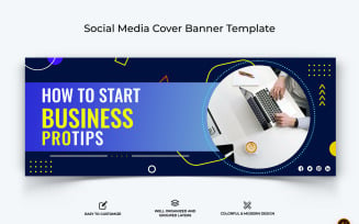 Business Services Facebook Cover Banner Design-29