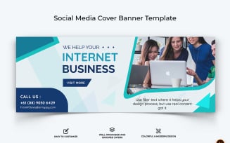 Business Services Facebook Cover Banner Design-46